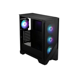 Alternative view of MSI MAG FORGE 320R AIRFLOW carcasa de ordenador Micro Torre Negro, Transparente