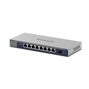 Alternative view of NETGEAR GS108X No administrado L2 Gigabit Ethernet (10/100/1000) Gris