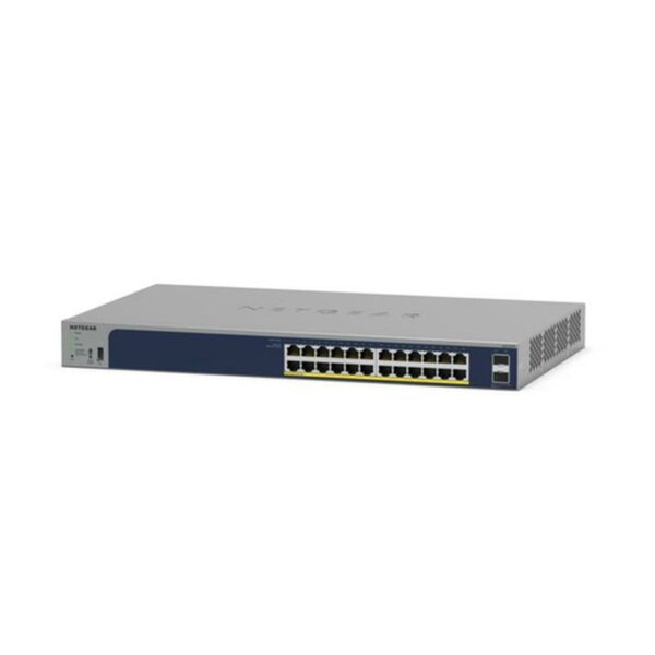 NETGEAR GS724TPv3 Gestionado L2 Gigabit Ethernet (10/100/1000) Energía sobre Ethernet (PoE) Gris