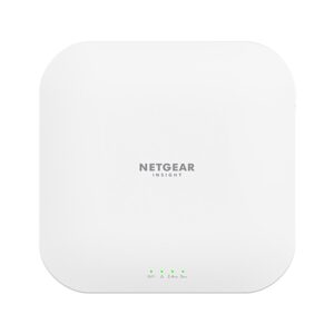 NETGEAR Insight Cloud Managed WiFi 6 AX3600 Dual Band Access Point (WAX620) 3600 Mbit/s Blanco Energía sobre Ethernet (PoE) NETGEAR Insight Cloud Managed WiFi 6 AX3600 Dual Band Access Point (WAX620) 3600 Mbit/s Blanco Energía sobre Ethernet (PoE)