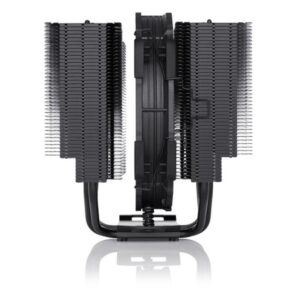 NOCTUA COOLER CPUNOCTUA NH-D15S CHROMAX.BLACK, 6 HEATPIPES DUAL TOWER, 1X NF-A15 140MM FAN PWM, LGA1851, LGA1700, LGA1200, LGA1151, AM5, AM4
