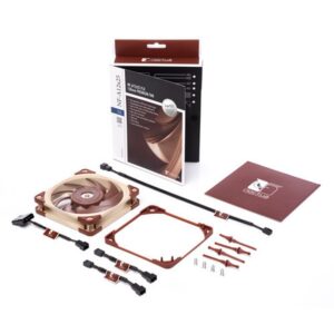 NOCTUA VENTILADOR CAJA NF-A12X25 FLX, 120MM FAN, 120X120X25MM, 12V, 2000RPM/1700RPM/1350RPM, 22,6 DB(A), 102,1 M3/H, 1,65 MM H2O, 3 PINES