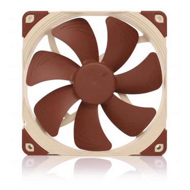 NOCTUA VENTILADOR CAJA NF-A14 ULN, 140MM FAN, 140X140X25MM, 12V, 800RPM/650RPM, 11,9 DB(A), 79,8 M3/H, 0,69 MM H2O, 3 PINES - Imagen 2
