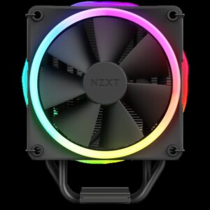 NZXT T120 RGB Procesador Refrigerador de aire 12 cm Negro 1 pieza(s)