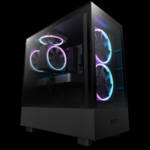 NZXT T120 RGB Procesador Refrigerador de aire 12 cm Negro 1 pieza(s)