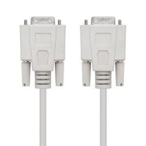 Nanocable CABLE SERIE NULL MODEM, DB9/H-DB9/H, 1.8 M