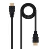 Nanocable Cable HDMI V2.0 4K@60Hz 18Gbps A/M-A/M, 1.5 m, Negro