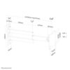 Neomounts by Newstar soporte de pared para tv/monitor Neomounts by Newstar soporte de pared para tv/monitor
