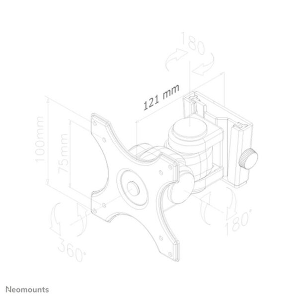 Neomounts by Newstar soporte de pared para tv/monitor