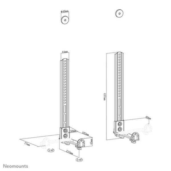 Neomounts by Newstar soporte para barra de video/barra de sonido/altavoces