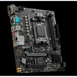 PLACA MSI PRO A620M-C EX,AMD,AM5,A620,2DDR5,128GB,VGA+DVI+HDMI+DP,GBLAN,4SATA6.0+2XM.2,4USB3.2+1USB3.2 TYPE-C,MATX