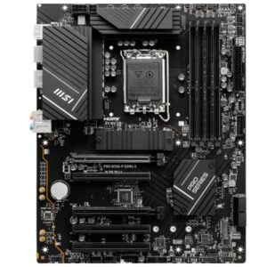 Alternative view of PLACA MSI PRO B760-P II,INTEL,1700,B760,4DDR5,128GB,HDMI+DP,4SATA+2M.2,4USB 3.2+2USB-C,2.5GB,ATX