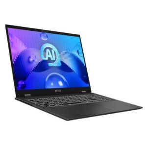 MSI Prestige 16 AI Studio B1VEG-026ES Intel Core Ultra 7 155H Portátil 40,6 cm (16") Quad HD+ 16 GB LPDDR5-SDRAM 1 TB SSD NVIDIA GeForce RTX 4050 Wi-Fi 7 (802.11be) Windows 11 Home Gris