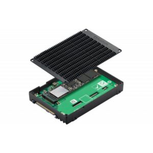 QNAP QDA-UMP4 caja para disco duro externo Caja externa para unidad de estado sólido (SSD) Negro 2.5"