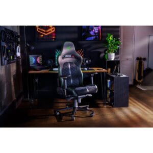 Razer Enki Silla para videojuegos de PC Asiento acolchado Negro