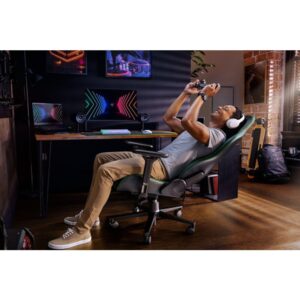 Razer Enki Silla para videojuegos de PC Asiento acolchado Negro