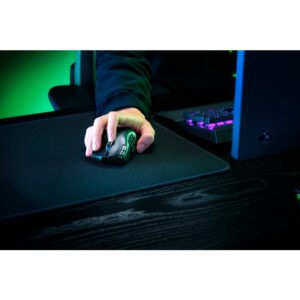 Razer Naga V2 HyperSpeed ratón mano derecha RF Wireless + Bluetooth Óptico 30000 DPI