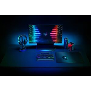 Razer Strider Alfombrilla de ratón para juegos Negro