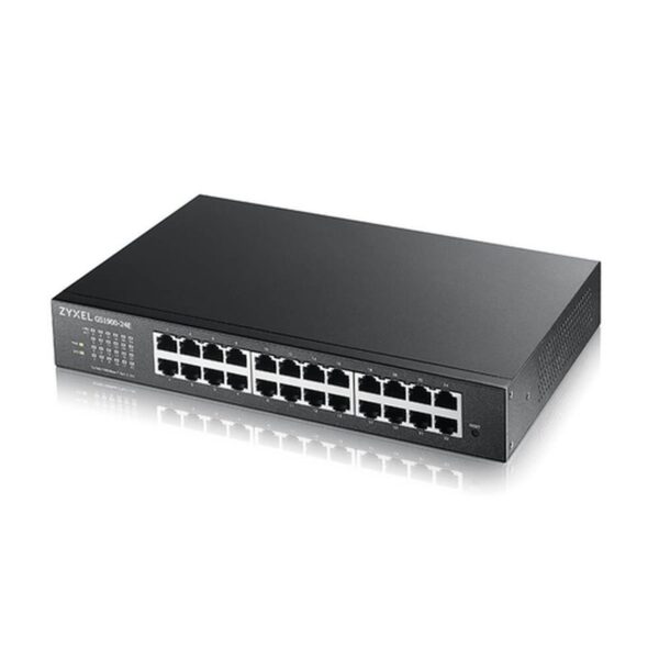 Reacondicionado | Zyxel GS1900-24E-EU0103F switch Gestionado L2 Gigabit Ethernet (10/100/1000) 1U Negro