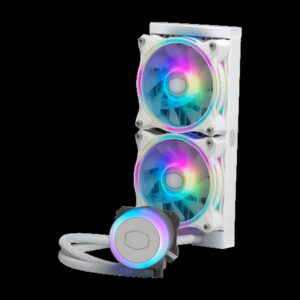 Cooler Master MasterLiquid ML240 Illusion White Edition refrigeración agua y freón