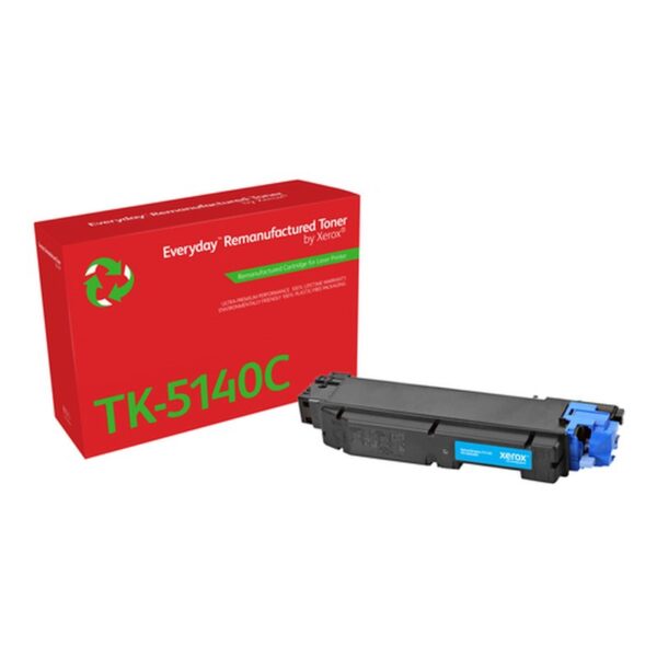 Remanufacturado Everyday Tóner Everyday™ Cian remanufacturado de Xerox es compatible con Kyocera TK-5140C, Capacidad estándar