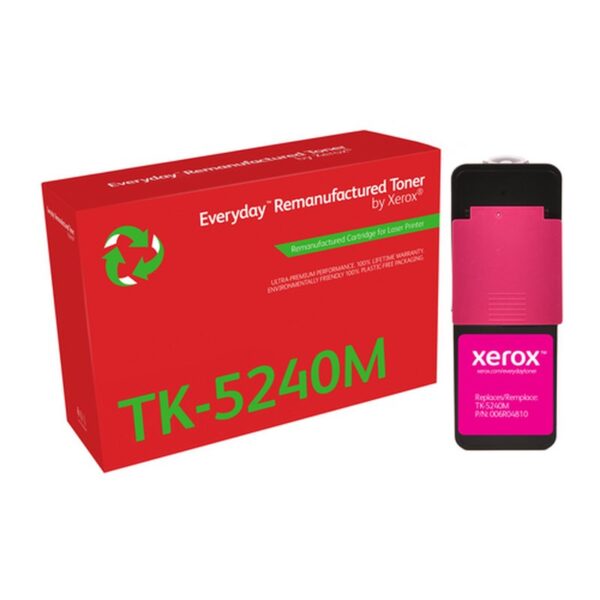 Remanufacturado Everyday Tóner Everyday™ Magenta remanufacturado de Xerox es compatible con Kyocera TK-5240M, Capacidad estándar