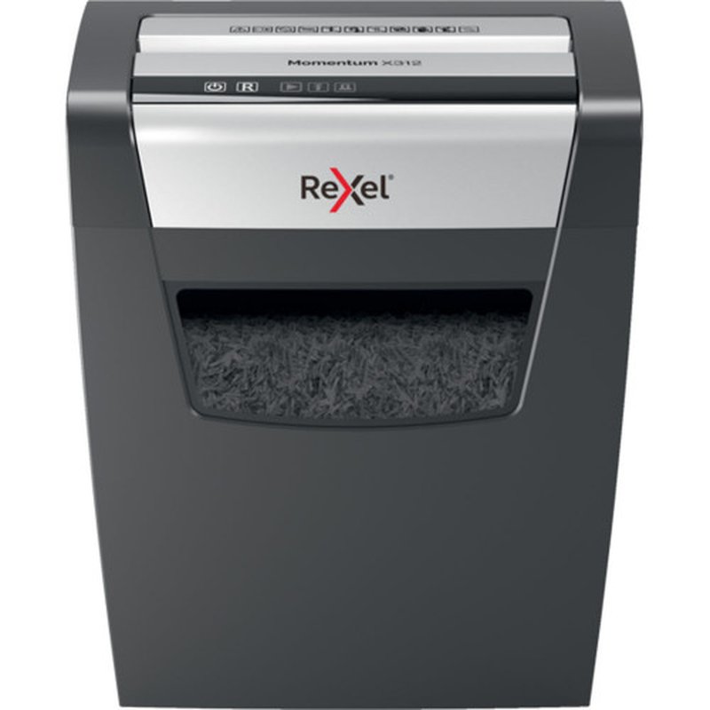 Rexel Momentum X410 triturador de papel Corte en partículas Negro, Gris Rexel Momentum X410 triturador de papel Corte en partículas Negro, Gris
