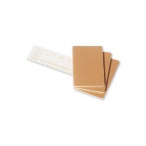 SET DE 3 LIBRETAS CAHIER MARRÓN KRAFT P (9X14CM) RAYAS MOLESKINE QP411 SET DE 3 LIBRETAS CAHIER MARRÓN KRAFT P (9X14CM) RAYAS MOLESKINE QP411