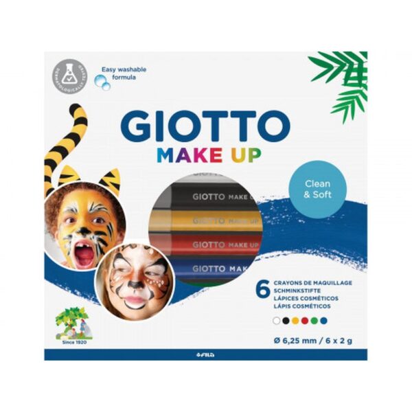 SET GIOTTO MAKE UP 6 LAPICES COS