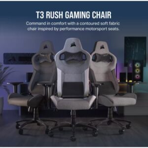 SILLA CORSAIR GAMING T3 RUSH (2023) CARBON CF-9010057-WW