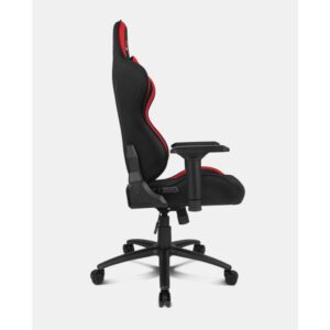 SILLA GAMING DRIFT DR110BR TEJIDO NEGRO ROJO