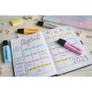 STABILO Boss Original Pastel marcador 1 pieza(s) Punta de cincel Rosa | PACK 10 UNIDADES