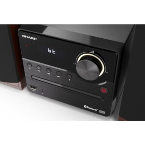 Sharp XL-B512(BR) sistema de audio para el hogar Microcadena de música para uso doméstico 45 W Marrón