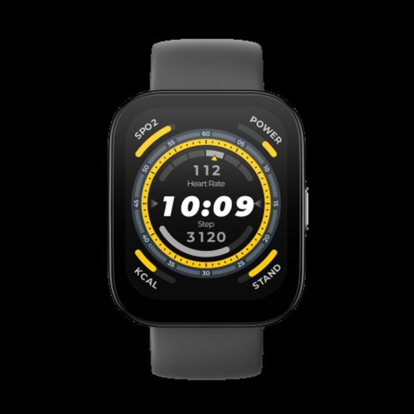 Amazfit Bip 5 4,85 cm (1.91") LCD 38 mm Digital 320 x 380 Pixeles Pantalla táctil Negro GPS (satélite)