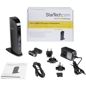 StarTech.com Docking Station USB 3.0 para Dos Monitores con HDMI - DVI - 6x Puertos USB