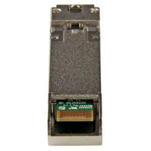 StarTech.com Módulo Transceptor SFP+ Compatible con MSA sin Codificar - 10GBASE-SR - Transceptor Fibra Multimodo (MMF) de 10GbE -SFP+ Ethernet Gigabit de 10Gb - LC - 300m - 850nm - DDM StarTech.com Módulo Transceptor SFP+ Compatible con MSA sin Codificar - 10GBASE-SR - Transceptor Fibra Multimodo (MMF) de 10GbE -SFP+ Ethernet Gigabit de 10Gb - LC - 300m - 850nm - DDM
