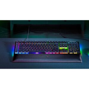 TECLADO RAZER BLACKWIDOW V4 GREEN SWITCH (USA) (RZ03-04690100-R3M1)