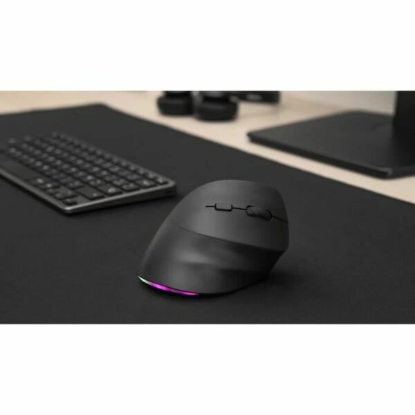 THE G-LAB ERGONOMIC VERTICAL MOUSE - MICRO USB RECHARGEABLE RGB