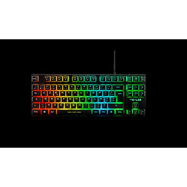 THE G-LAB TECLADO GAMING TKL MEMBRANE SPANISH LAYOUT (KEYZ-CAESIUMTKL/SP)