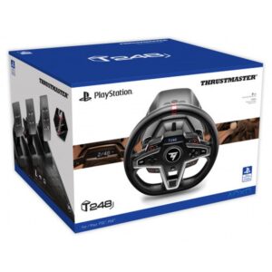 THRUSTMASTER VOLANTE + PEDALES T248 PARA PS5 / PS4 / PC