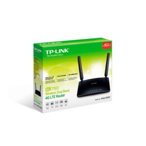 TP-Link Archer MR200 router inalámbrico Ethernet rápido Doble banda (2,4 GHz / 5 GHz) 4G Negro TP-Link Archer MR200 router inalámbrico Ethernet rápido Doble banda (2,4 GHz / 5 GHz) 4G Negro