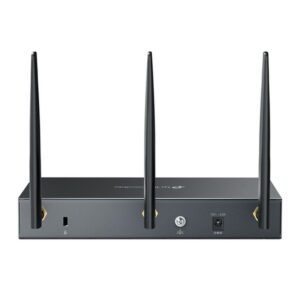 TP-Link Omada ER706W router inalámbrico Gigabit Ethernet Doble banda (2,4 GHz / 5 GHz) Negro
