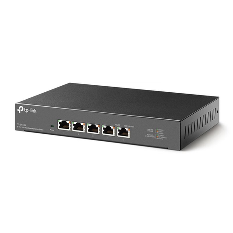 TP-Link TL-SX105 switch No administrado 10G Ethernet (100/1000/10000) Negro TP-Link TL-SX105 switch No administrado 10G Ethernet (100/1000/10000) Negro - Imagen 3