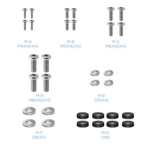 TooQ LP2142TNL-B soporte para TV 106,7 cm (42") Negro