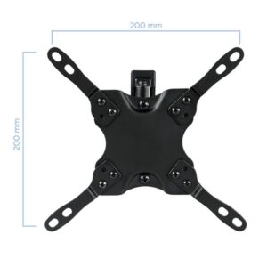 TooQ LP2142TNL-B soporte para TV 106,7 cm (42") Negro