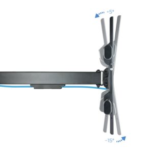 TooQ LP4380XL-B soporte para TV 2,03 m (80") Negro