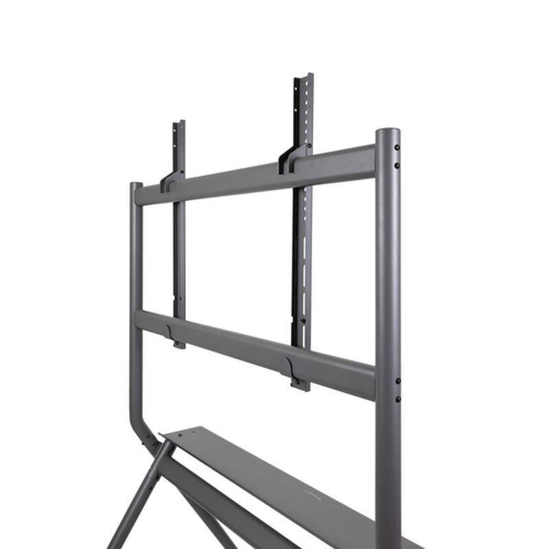 TooQ iSTAND Soporte de Suelo con Ruedas para Pantallas 50"- 86", Gris - Imagen 3