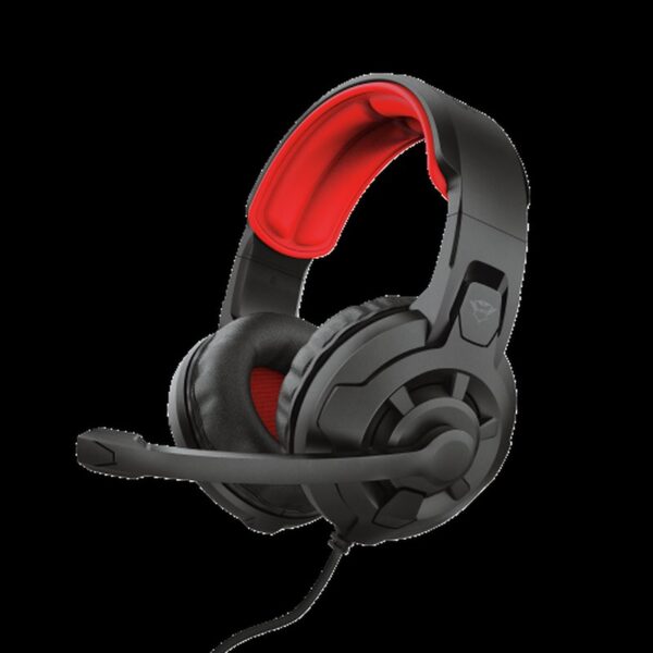 Trust GXT 411 Radius Auriculares Alámbrico Diadema Juego Negro, Rojo