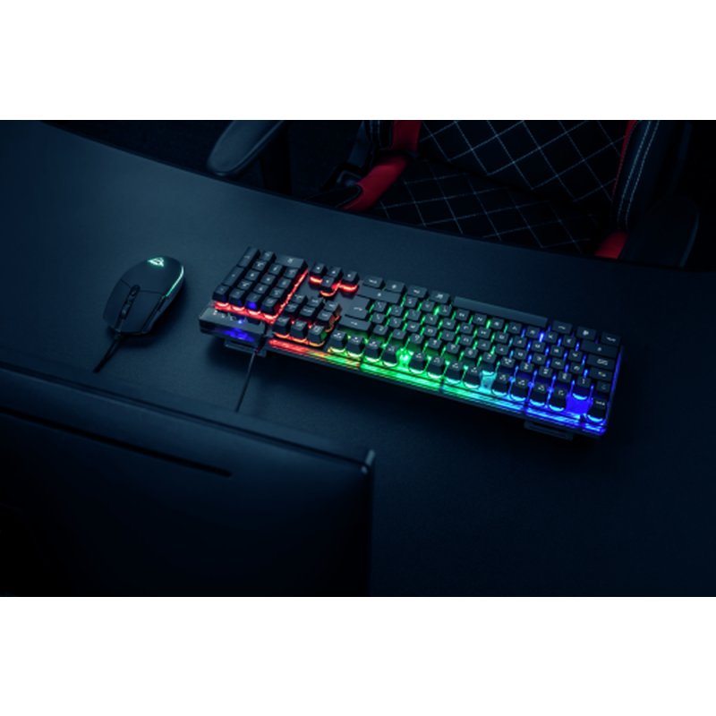 Trust GXT 838 Azor Gaming Combo teclado Ratón incluido Juego USB QWERTY Español Negro - Imagen 13