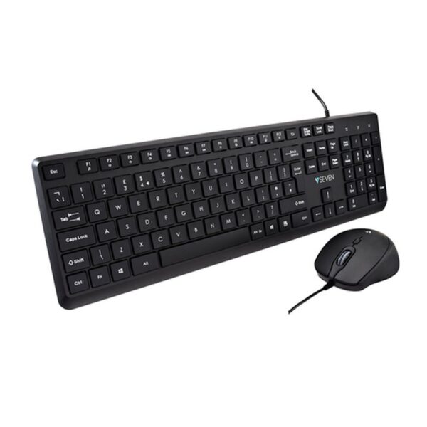 V7 Combo de teclado y ratón USB CKU350UK : Modelo para Reino Unido